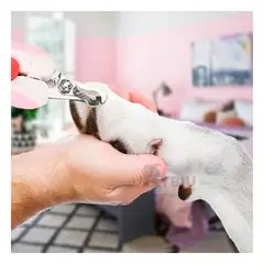 GENERICO - Corta Uña en Material de Acero en Color Rosado Y+Stickers