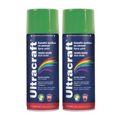 TRUPER - Pintura spray color VERDE IRLANDÉS, 2 UNIDADES ULTRACRAF