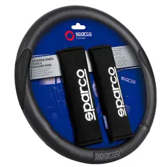 SPARCO - Funda de Timon + Cubre Cinturon Spc1116