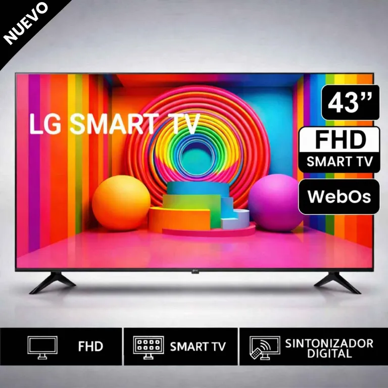 Televisor 43 Pulg. LED Smart TV FHD con ThinQ AI 43LR6000PSA
