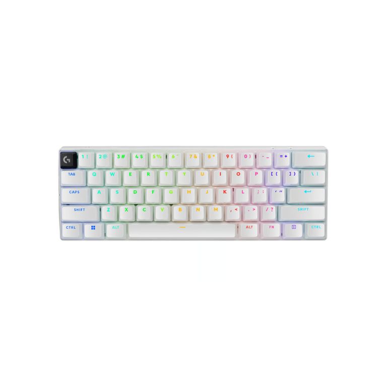 TECLADO PRO X 60 LIGHTSPEED WHITE