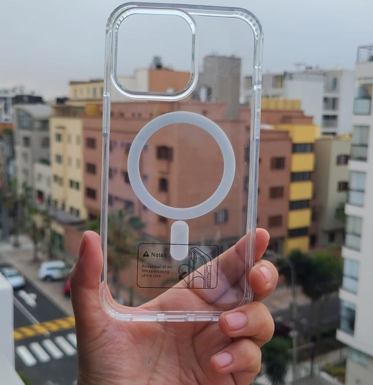 Case Transparente con Magsafe para Iphone 15 PRO