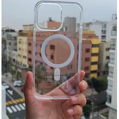 GENERICO - Case Transparente con Magsafe para Iphone 15 PRO