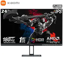 XIAOMI - Monitor G24I 24 FHD Fast IPS 180hz 1ms HDR AMD FreeSync