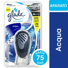 GLADE - Ambientador Auto Sport 7ml Aqua