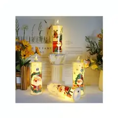 GENERICO - Luces vela LED de Navidad blanca - UNIDAD