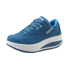 TIOZONEY - Zapatillas casuales para Mujer - Azul