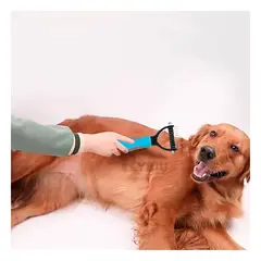 RYBIU IMPORT - Cepillo con Rastrillo Versatil Mediano Celeste Y+Agendita