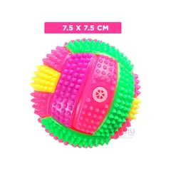 RYBIU IMPORT - Pelota para Perros Divertidos Rosado Y+Regalo Agendita
