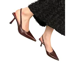 BLWOENS - Zapatos Tacones altos femeninos en verano - Rojo_.