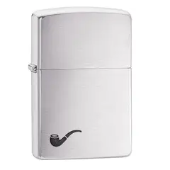 ZIPPO - Encendedor Pipe Brushed Chrome