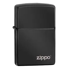 ZIPPO - Encendedor Classic High Polish Black Logo