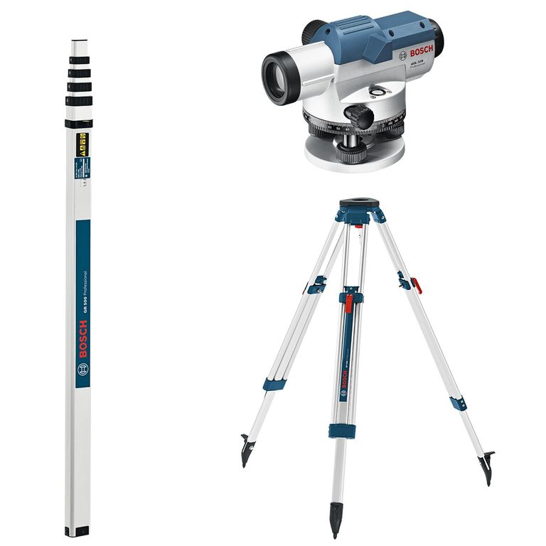 Combo Topográfico Nivel óptico GOL 32 D +Trípode BT 160 +Regla Medición 5m