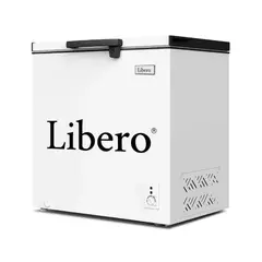 LIBERO - Congelador Horizontal LFH-201V - 199L Puerta de Vidrio Interna