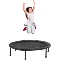 ALPHA GYM - Trampolín saltarín cama elástica de 90cm fitness