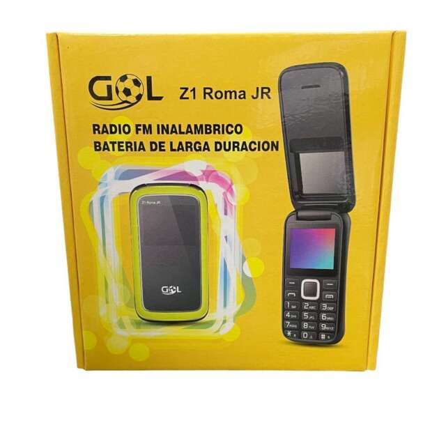 Celular BASICO 2G GOL Z1 Roma JR FLIP PHONE