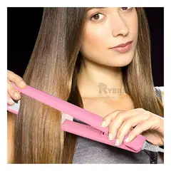 RYBIU IMPORT - Plancha Resistente Alisador Mini Rosado Y+Regalo Stickers