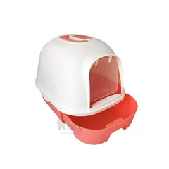 GENERICO - Caja de Arena con Accesorios de Color Rojo Y+Stickers