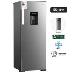 BLACKLINE - Refrigeradora 175L Frost 1PD Inox