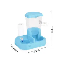 RYBIU IMPORT - Dispositivo para Alimento de Gato Celeste Y+Ligas de Regalo