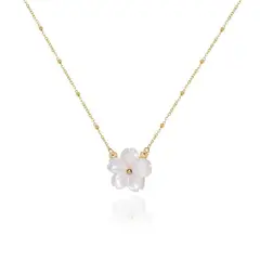 TIOZONEY - Bañado en oro Collar de moda para mujeres