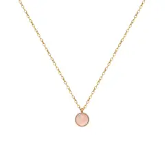 TIOZONEY - Bañado en oro Collar de moda para mujeres