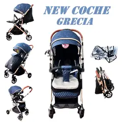 VOYAGE - Nuevo Coche Maleta Reversible Grecia -Azul