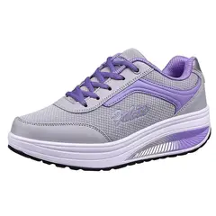 TIOZONEY - Zapatillas casuales para Mujer - Morado