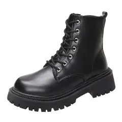 BLWOENS - Zapatos Botas de Martín para mujeres - Negro