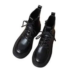 BLWOENS - Zapatos Botas de Martín para mujeres - Negro