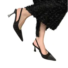 BLWOENS - Zapatos Tacones altos femeninos en verano - Negro_.