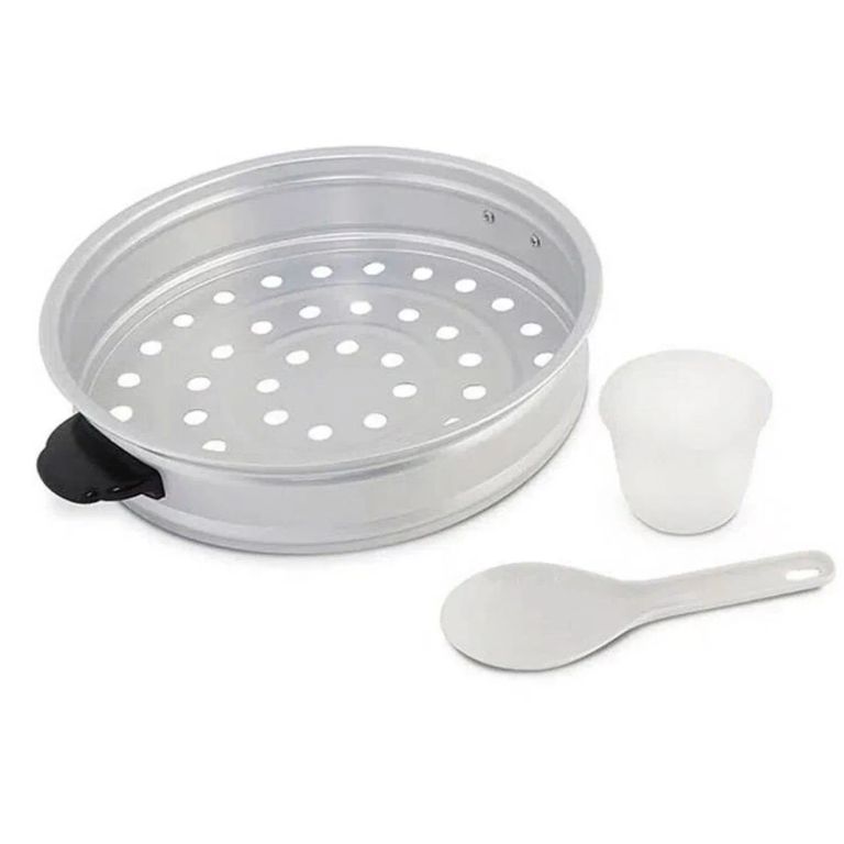 Olla Arrocera 4,2 Litros con Vaporera Cromada 420MCS
