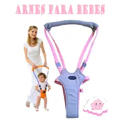 GENERICO - Arnés Caminador Primeros Pasos Alcolchado  6 a 14 Meses