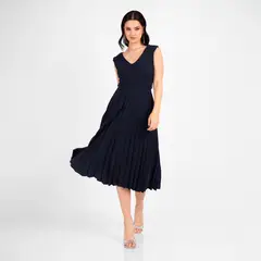 TEILOR - VESTIDO ELEGANTE PLISADO COCTEL DE MUJER