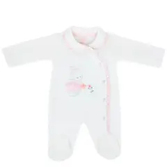 GENERICO - Enterizo jacquard Conejita - Blanco