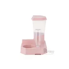 RYBIU IMPORT - Comedero Automatico de Perro y Gato en Rosado Y+MiniAgenda