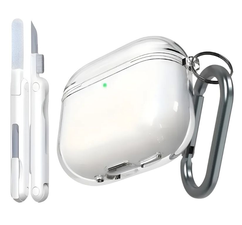 Case Estuche Funda Para Apple AirPods 4 Compatible Magsafe clear