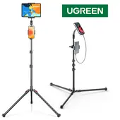 UGREEN - Tripode 2 en 1 tablet y celular soporte 1.74 Mts ajustable