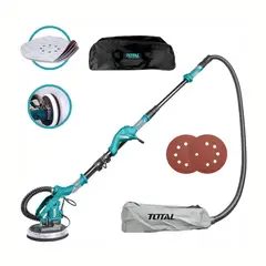 TOTAL TOOLS - LIJADORA DE PARED TECHO 1050W DRYWALL