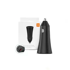 XIAOMI - Cargador De Auto 37W Carga Rapida - Negro