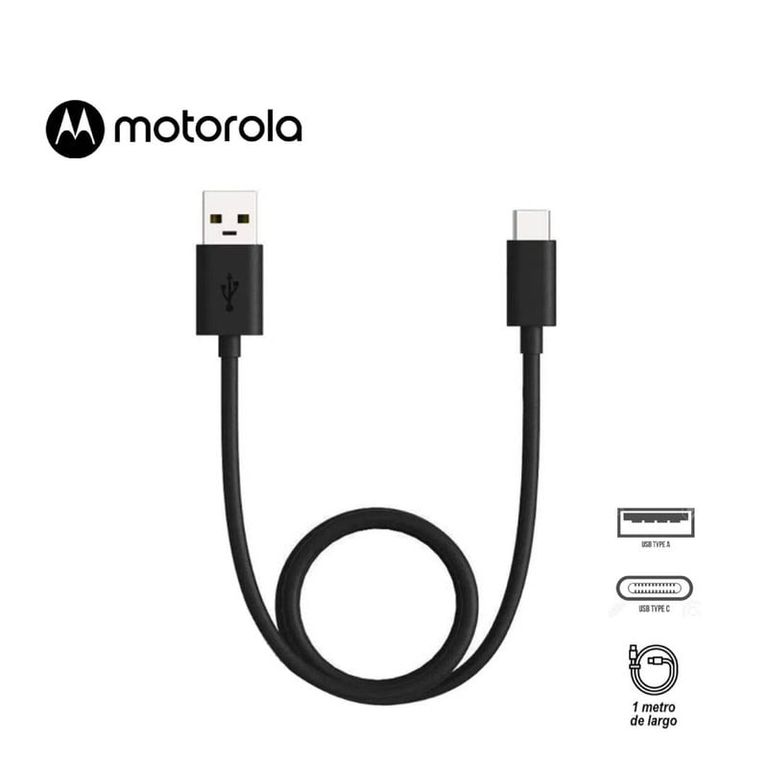 Cable USB A Tipo C TurboPower - Negro