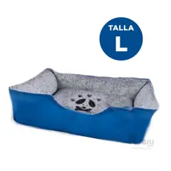 RYBIU IMPORT - Cama Resistente de Talla L en Tono Azul Y+Regalo Agendita