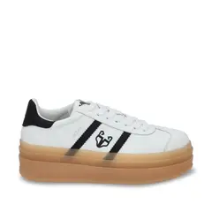 Gotta - Zapatilla Plataforma Blanca Mujer 53750