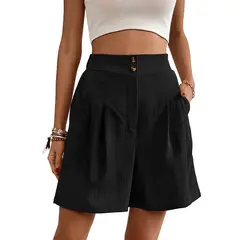 BLWOENS - Shorts Mujer - Negro
