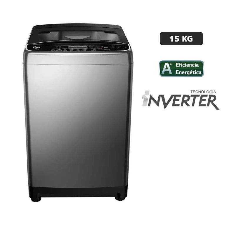 Lavadora 15 Kilos Carga Superior Negro OS-PWSMD15WBSI (NUEVO MODELO)