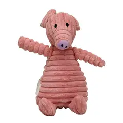 GENERICO - PELUCHE PARA PERRO MODELO CERDO RESISTENTE A MORDEDURAS