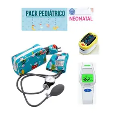 GENERICO - PACK PEDIATRICO TENSIOMETRO OXIMETRO TERMOMETRO