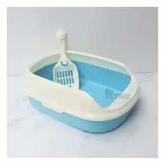 GENERICO - Arenero para Cat Practico de Utilizar Azul Y+Regalo Agendita