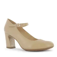 SESTRA - Zapatos Mary Jane Mujer Paita01 Café Oscuro Cuero Charol