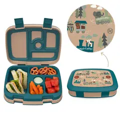 BENTGO - Lonchera Kids Lunch Box - Trenes